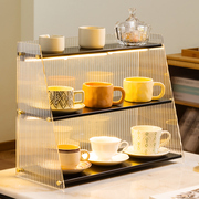 杯子收纳置物架杯架客厅茶杯茶具家用桌面放水杯玻璃杯咖啡杯架子