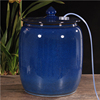景德镇陶瓷器泡茶家用抽水款水缸，2030斤带盖油缸，储物罐防潮防虫