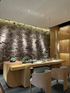 北美白蜡木茶桌椅组合实木新中式现代办公室休闲泡茶台