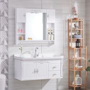 卫浴欧式小户型pvc欧式浴室柜，组合现代简约洗手洗面洗漱台卫生间