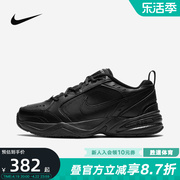 Nike耐克男鞋2024春AIR MONARCH黑色跑步鞋运动鞋415445-001