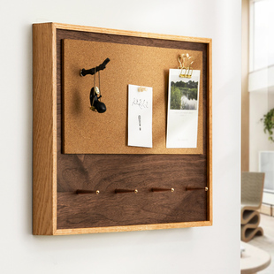 创意电表箱装饰遮挡箱软木板，照片墙留言板配电箱，装饰画实木可定制
