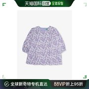 香港直邮潮奢 Benetton 女童花卉印花长袖梭织连衣裙 1-6 岁童装