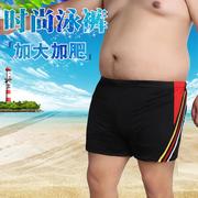 大码泳裤男款沙滩度假防尴尬加肥加大款平角舒适游泳短裤厂家批发