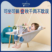 欧美婴儿玩具户外家用吊椅室内儿童秋千宝宝躺椅帆布