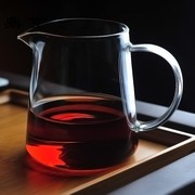 高档鼎亨台湾日本功夫茶具 高硼硅玻璃公道杯大号加厚耐热茶海分