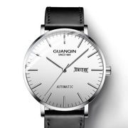 镂空机械表士手表，简约双瑞士手表品牌，防水男商务日历