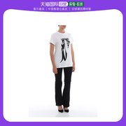 香港直邮LOEWE 女士白色T恤 S6299932PC-2100