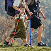 伯希和户外超轻登山杖，手杖爬山专业铝合金，减震便携行山徒步装备