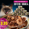 澳可维猫零食猫罐头80g/罐猫湿粮金鱼肉猫罐成幼猫零食5罐