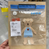 IKEA宜家艾斯塔密封袋小熊图案自封保鲜袋塑料密实食品袋子口罩袋