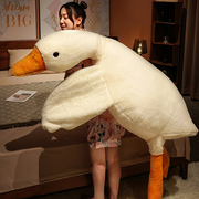 大白鹅可爱靠枕大鹅趴趴鹅，鸭子抱枕玩偶，女生睡觉床头腰靠夹腿枕头