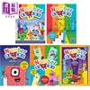  Numberblocks Annual  2020-2024 数字字母积木动画年鉴手册5册 亲子互动低幼儿童数学启蒙 英文原版进口读物中商原版