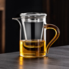 加厚耐高温全玻璃冲泡茶壶花茶，绿茶红茶杯茶水，分离公道杯带过滤网