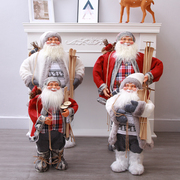 弘信美陈圣诞公仔老人，雪人摆件圣诞树装饰品，送礼物商场店面布置