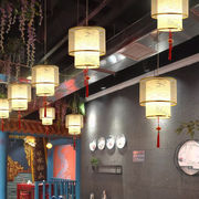 2023年新火锅店吊灯客厅面馆，吧台饭店餐厅铁艺，装饰过道阳台中式灯