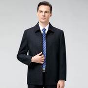 品牌羊绒大衣高端男士，闲休时尚风衣中老年商务秋装，冬款保暖冬外套
