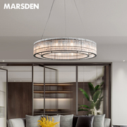 马斯登MARSDEN 客厅吊灯艺术手工玻璃餐厅灯饰现代简约灯具卧室灯