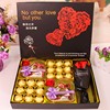 德芙巧克力礼盒装送男女朋友，闺蜜儿童老婆生日，情人节创意礼物花束