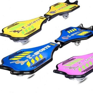 赛博活力板成人滑板车儿童两轮，闪光游龙板，蛇板蝙蝠板铝合金轮