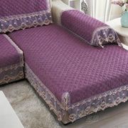 四季沙发垫布艺全包防o滑纯色简约现代皮沙发垫子实木沙发巾沙发