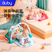澳贝婴儿健身架益智新生儿，多功能早教0-1岁宝宝，脚踏钢琴音乐玩具