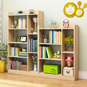 实木书架置物架落地儿童组合小书，柜子简易现代学生多层储物收纳柜