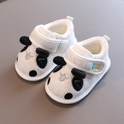 宝宝学步鞋春秋季5-9-12个月男软底布鞋，一岁半女不掉防滑婴儿单鞋