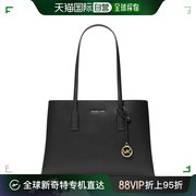 美国直邮michael kors 女士 单肩包中号拉链真皮挎包手提包