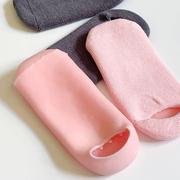精油凝胶袜套家用护理滋润保湿袜子加厚防滑秋冬冬季中筒保暖xb