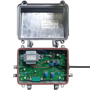 西贝1分2有线电视野外信号，放大器楼栋型增强有线闭路数字分配30台