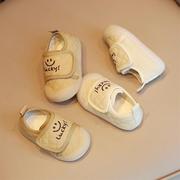 奥特莱斯春秋季儿童皮面小童鞋女童软底学步鞋女童0一1岁宝宝幼儿