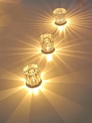 水晶台灯卧室床头充电LED餐厅酒吧氛围灯创意小夜灯