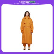 香港直邮潮奢adidas女士，橙色two-in-one双面风衣