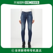 香港直邮潮奢 Dondup 女士 紧身弹力牛仔裤