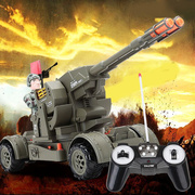 儿童玩具礼物时尚遥控大型充电红外线对战遥控汽车灯光音乐坦克模