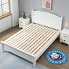 美式实木床红橡木一米五床高箱储物单人床1.2米家用儿童床1.35米