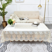 茶几桌布防水防油免洗塑料长方形，客厅台布茶几，垫北欧pvc桌布简易