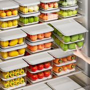 冰箱食品级保鲜收纳盒冷冻饺子分装鸡蛋蔬菜水果面条厨房整理食物