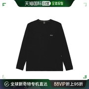 香港直邮hugoboss男士黑色长袖，t恤togn-50399925-001