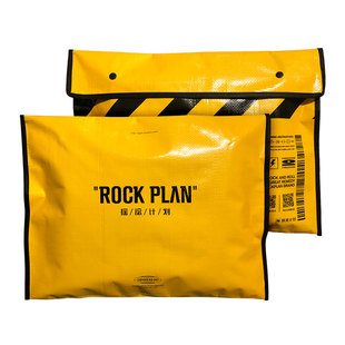 摇滚计划潮牌原创设计品牌包装袋个性潮流街头手提包文件袋手拿袋