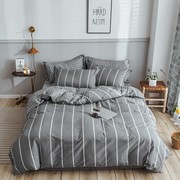 纯棉四件套全棉被套，床单床笠枕套，1.2米1.5米1.8米床0.9m三件套