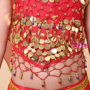 儿童肚皮舞服装 练习少儿印度舞蹈表演出服小孩辣椒肚兜上衣
