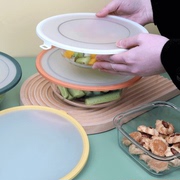 硅胶盖子万能盖保鲜盖碗盖食品级微波炉加热防溅通用密封盖可叠加
