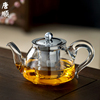泡茶壶玻璃耐高温不锈钢内胆，过滤家用功夫冲茶器单壶花茶壶茶具