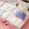 刘涛同款旅行防水收纳袋旅游衣服整理密封袋，衣物行李箱透明收纳包
