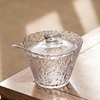 玻璃盖碗茶杯耐热防烫三才盖碗单个泡茶碗大号功夫茶具沏茶碗带盖