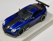 VMB1/18蓝色SLR哈曼奔驰车模摆件玩具礼物18汽车男孩装饰高端模型