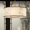 新中式现代圆形古典设计创意客厅餐厅卧室茶室吧台禅意吊灯吸顶灯