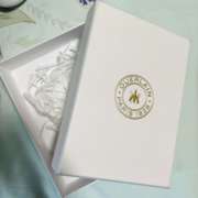 Guerlain/娇兰礼盒空盒 白色布袋收纳袋香水彩妆收纳盒